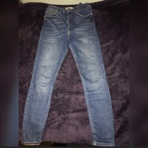 Zara mid rise jeans